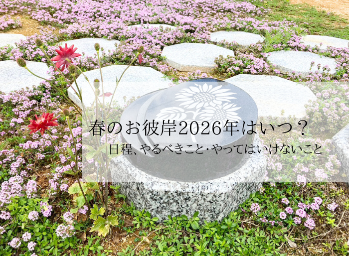 春彼岸　いつから