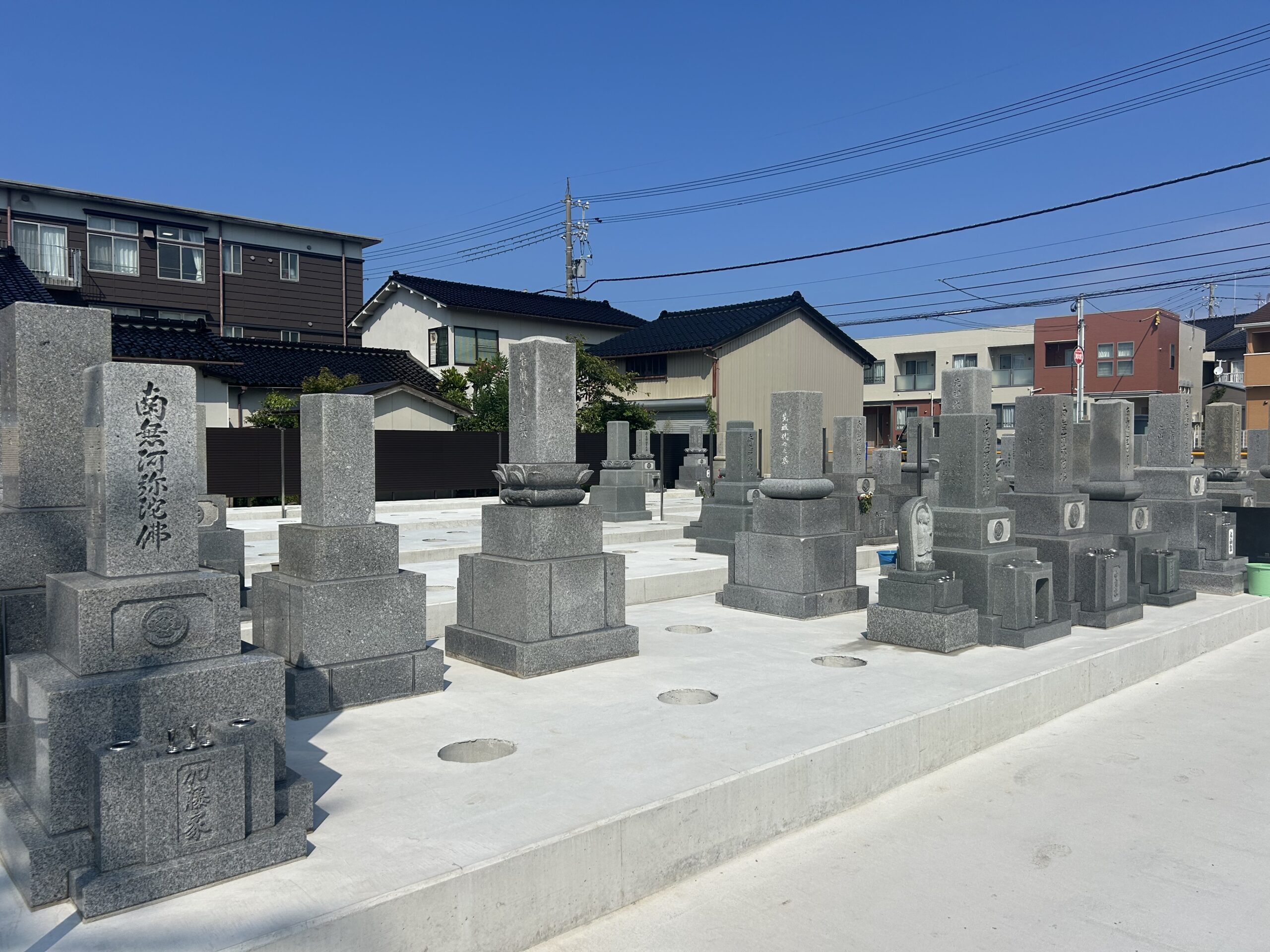 金沢みなと霊苑の墓地